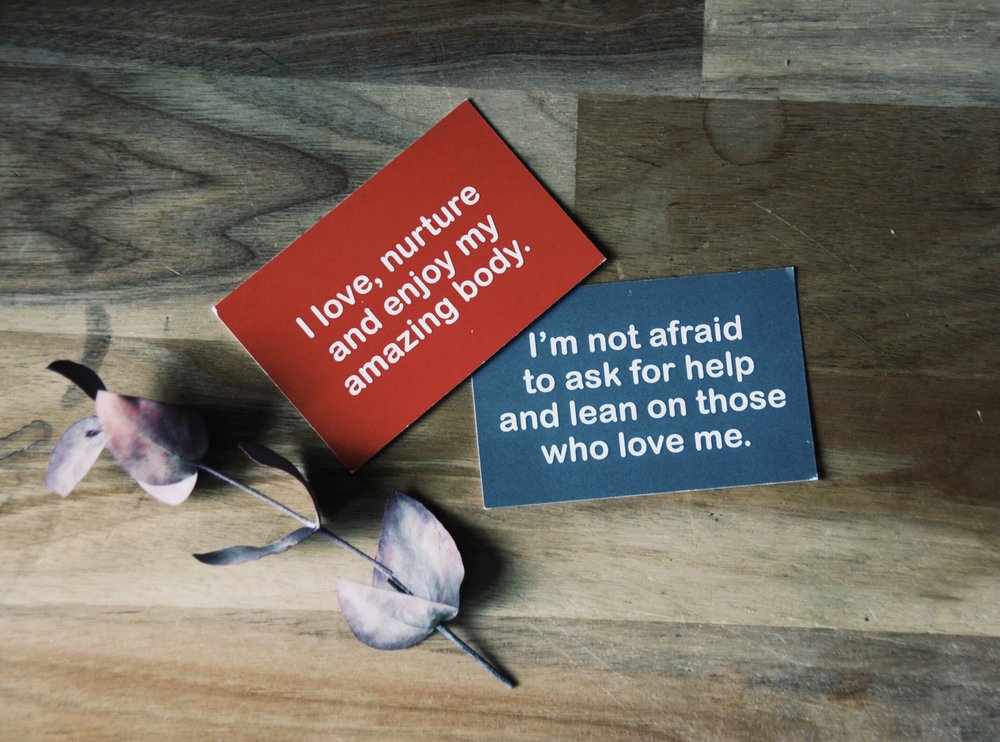  YesMum motherhood affirmation cards from  here  