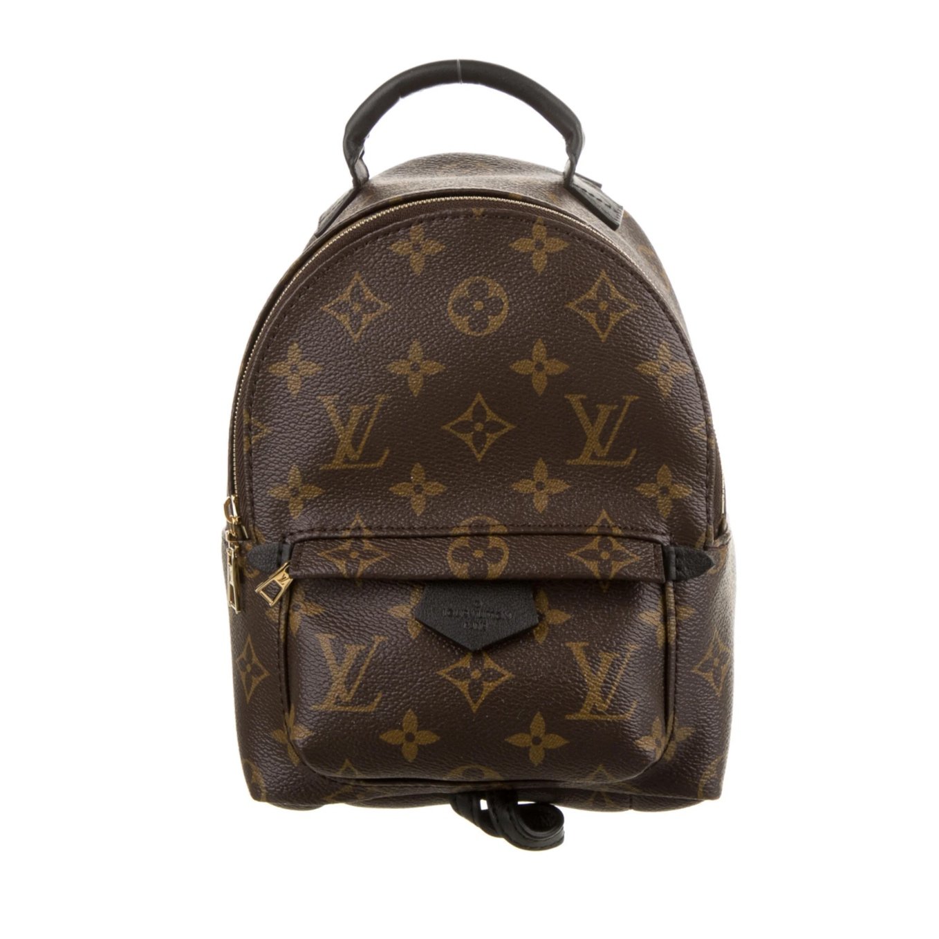 Louis Vuitton Backpack Palm Springs Monogram Infrarouge PM Black