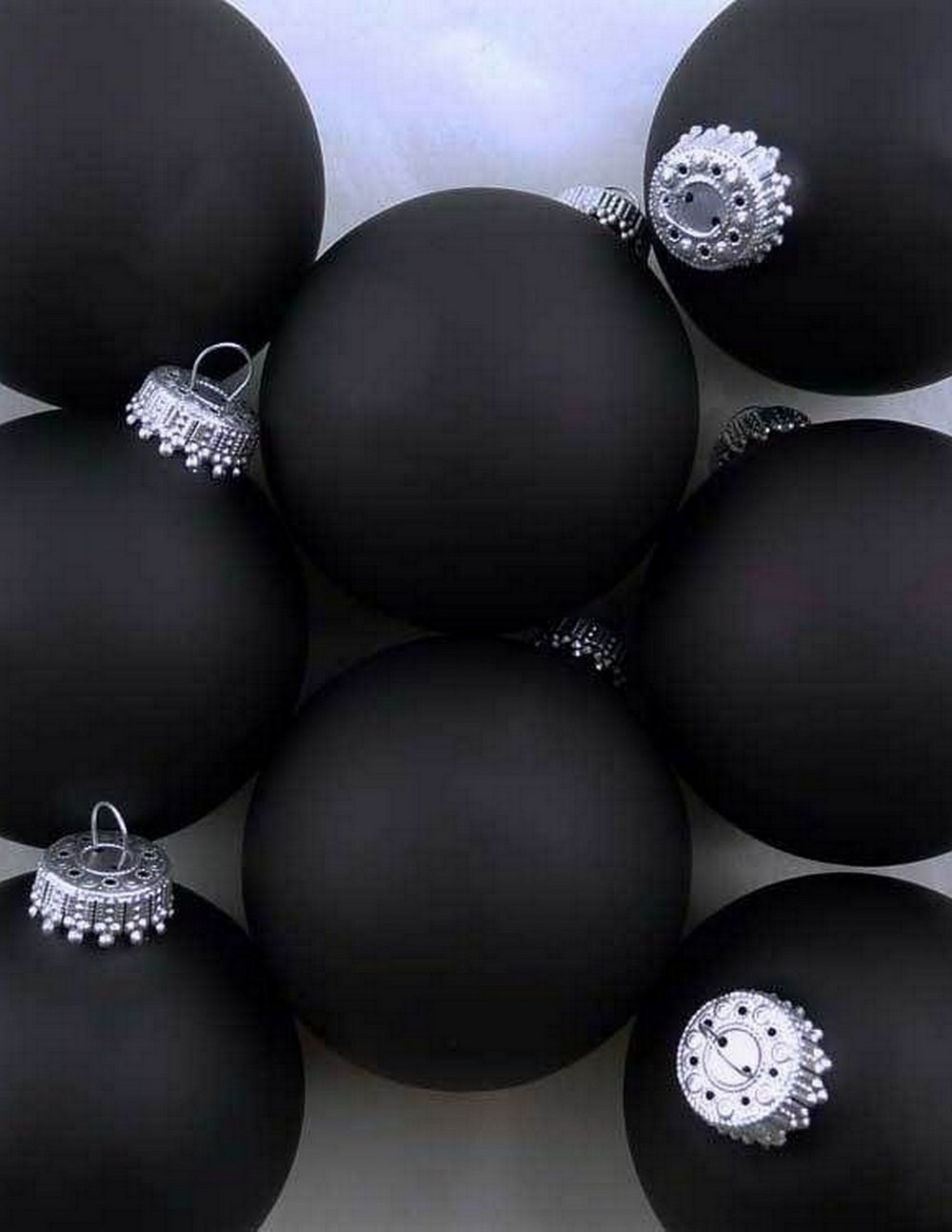 Black Christmas Ornaments :: House of Valentina