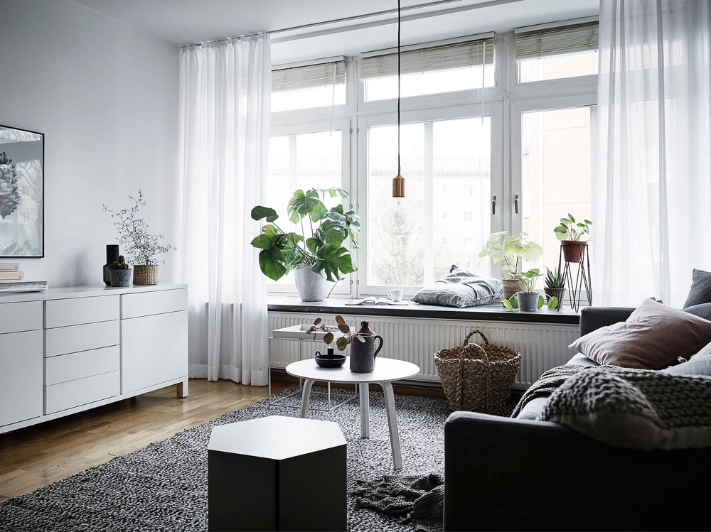 Swedish winter Living Room :: House of Valentina
