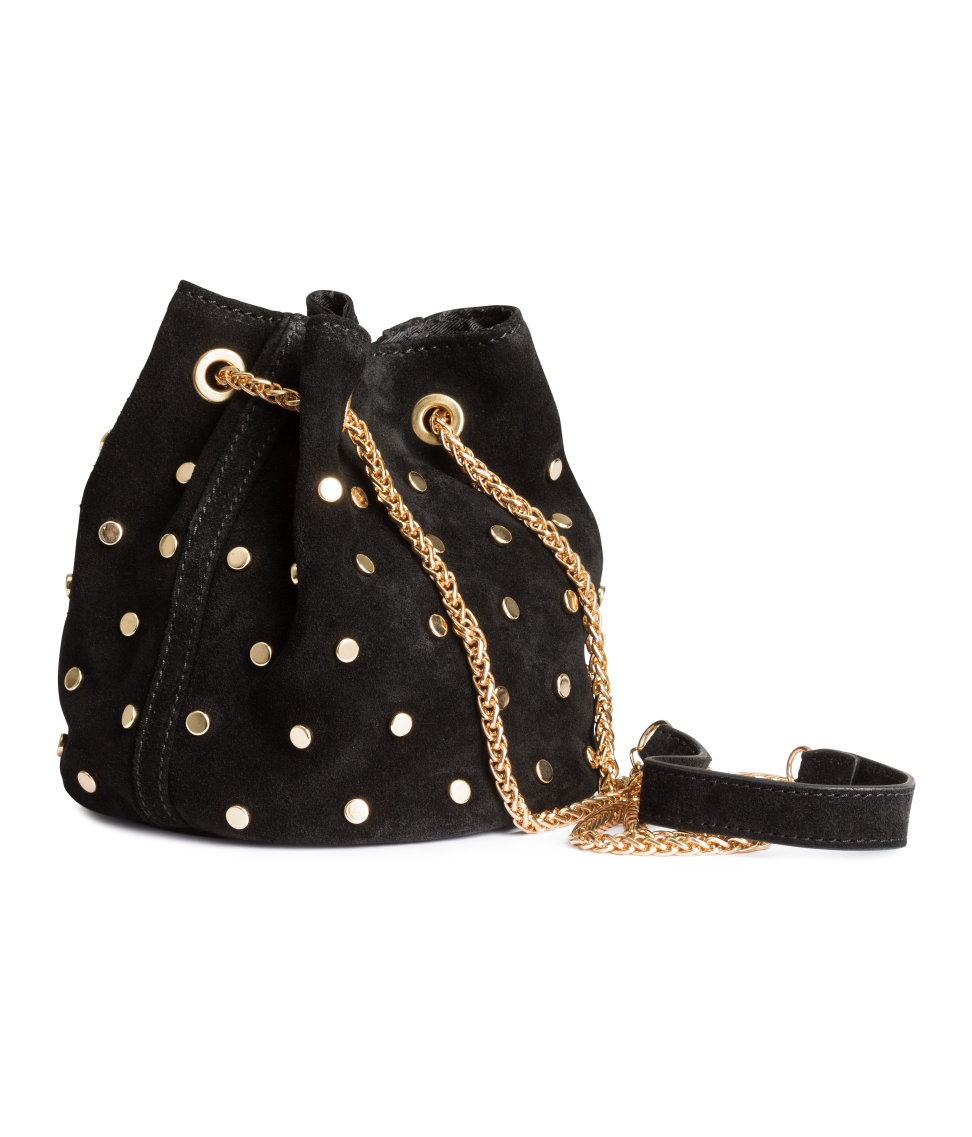 Black and Gold Bag House of Valentina