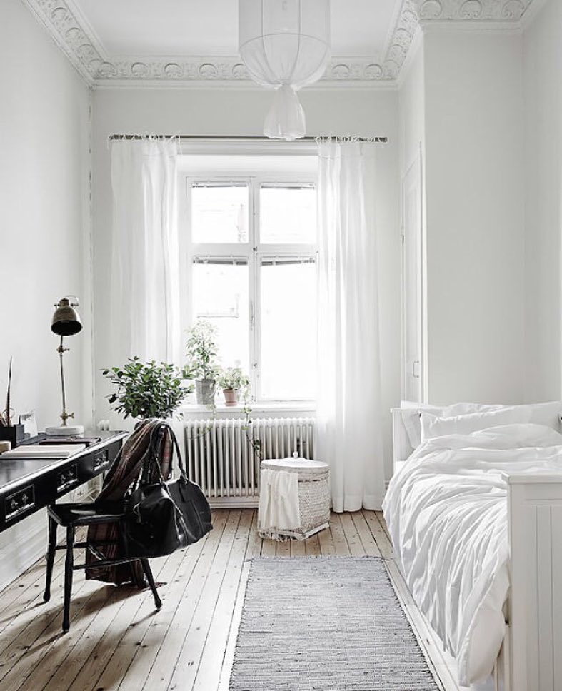 Cozy + White Bedroom :: House of Valentina
