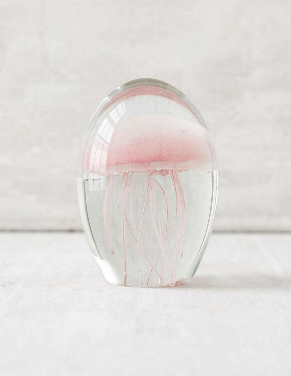 Pink Jelly Fish Paper Weight :: House of Valentina