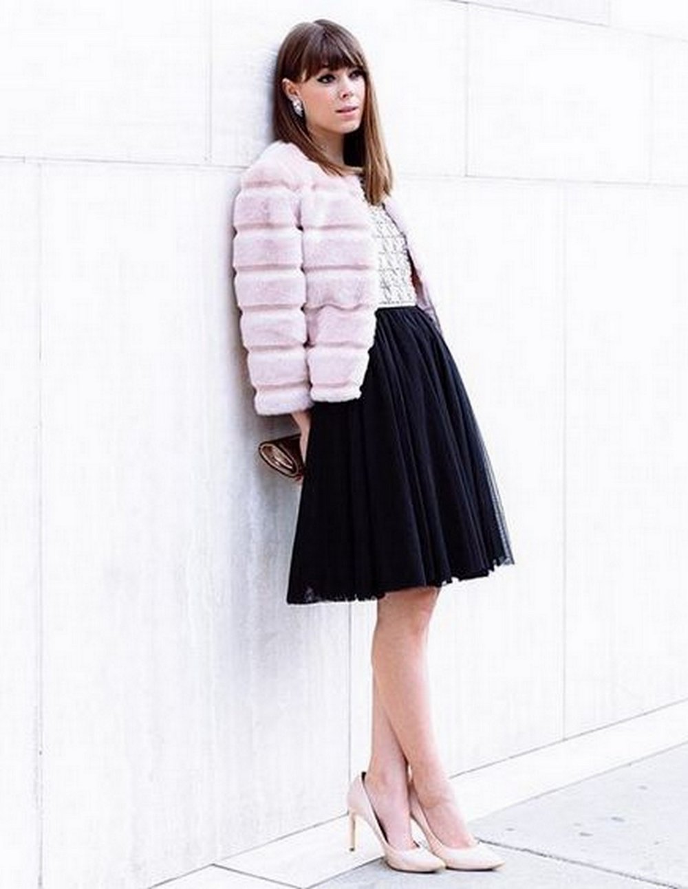 Pink Fur Coat :: House of Valentina