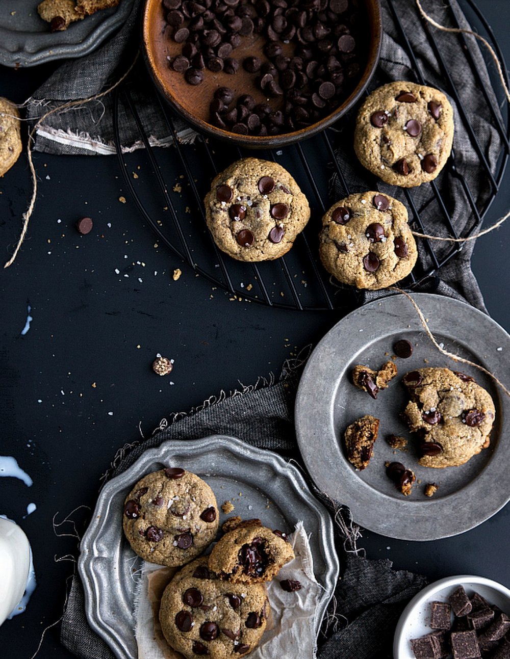 BEST EVER HEALTHY CHOCOLATE CHIP COOKIE