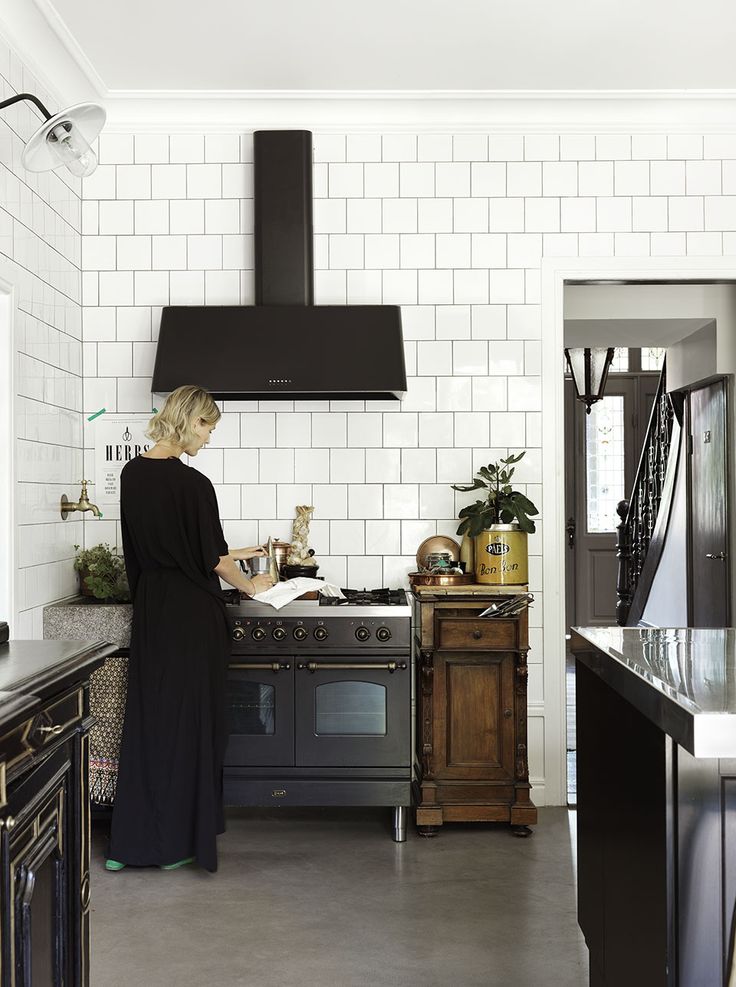 Traditional + Modern Swedish Kitchen :: Featured on House of Valentina
