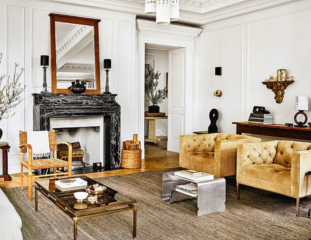 Gold Accents :: Architectural Digest