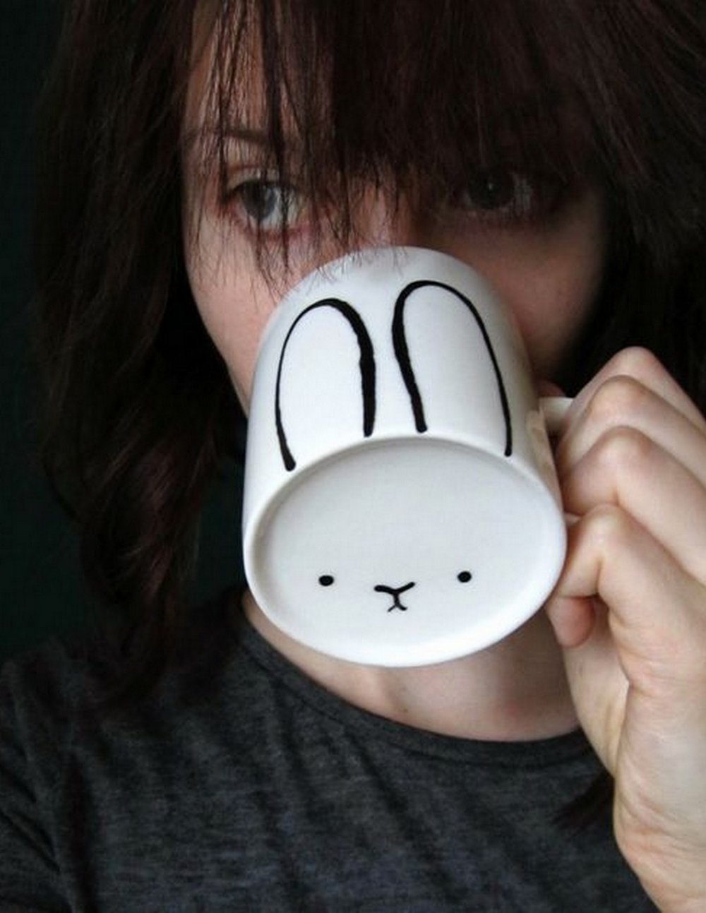 Bunny Rabbit DIY Mug :: Featured on House of Valentina