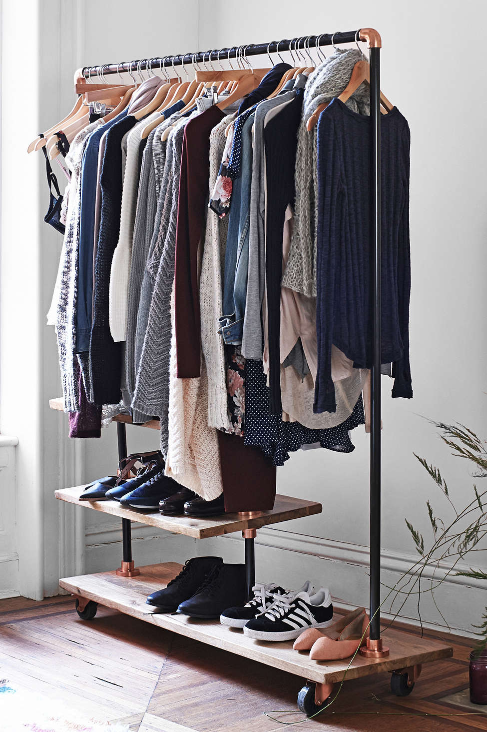 Industrial Clothes Rack