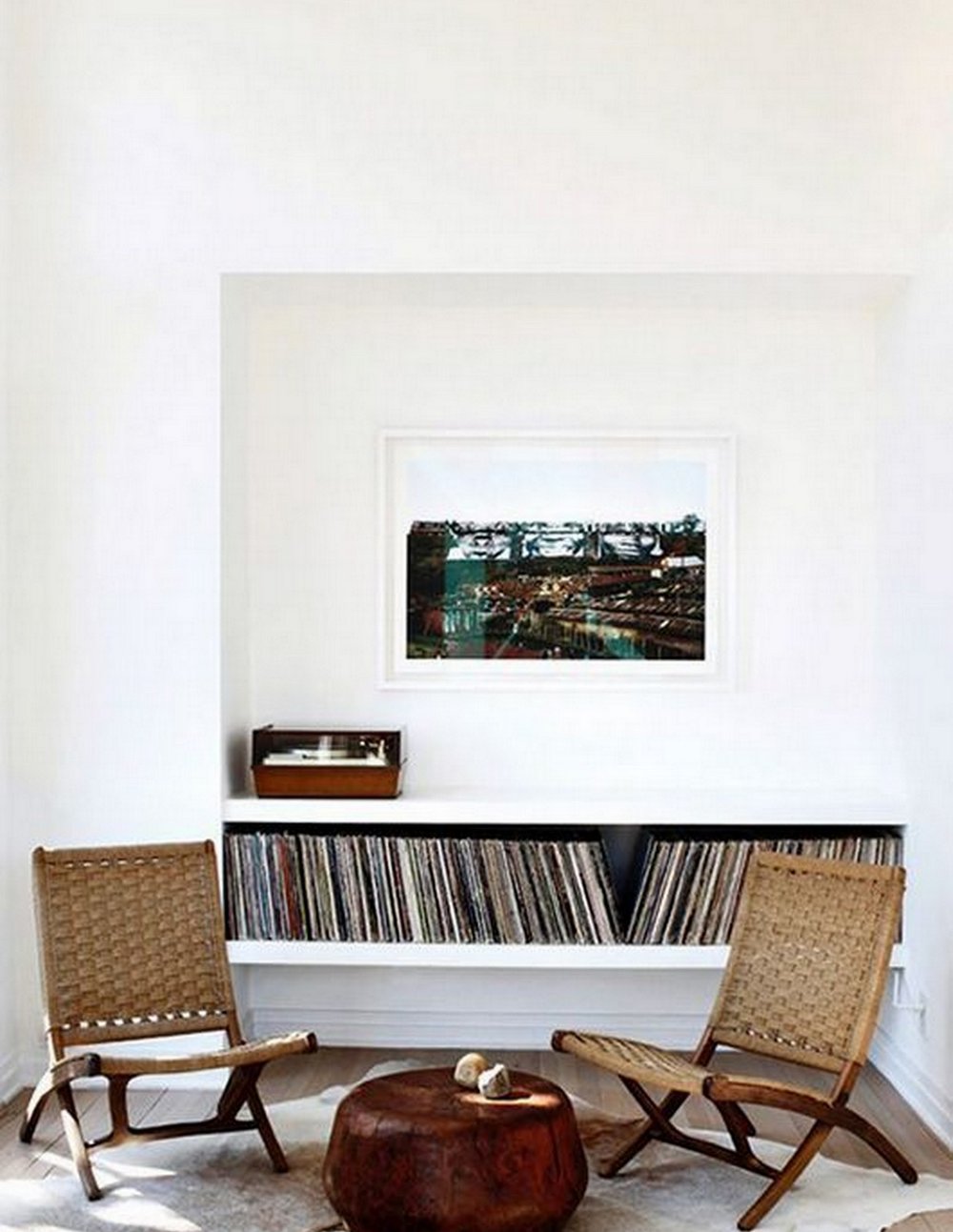 Record Player Sitting Area