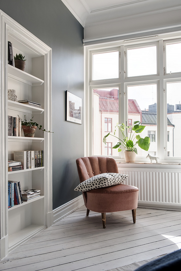 Swedish Homes in Shades of Blue