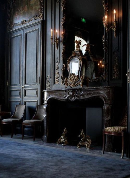  Top Black Fireplace :: House of Valentina