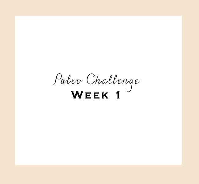Paleo-Week-1