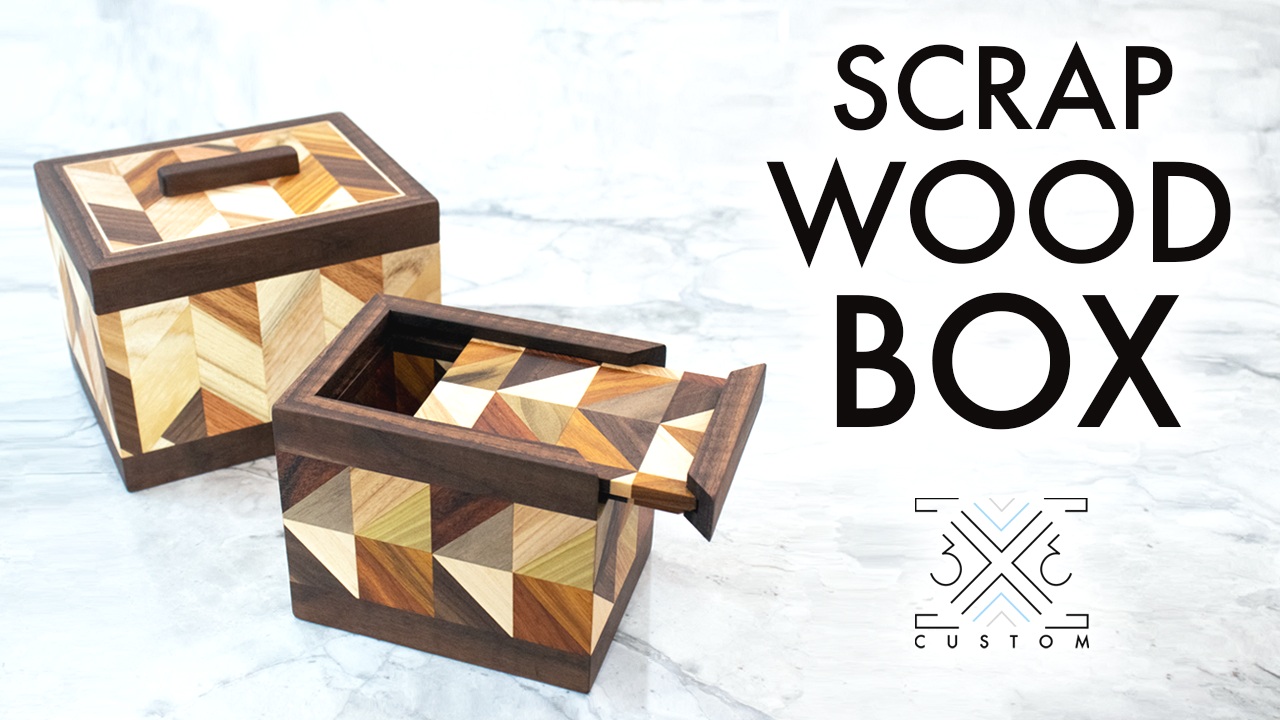 Making Patterned Boxes From Scrap Wood — 3x3 Custom