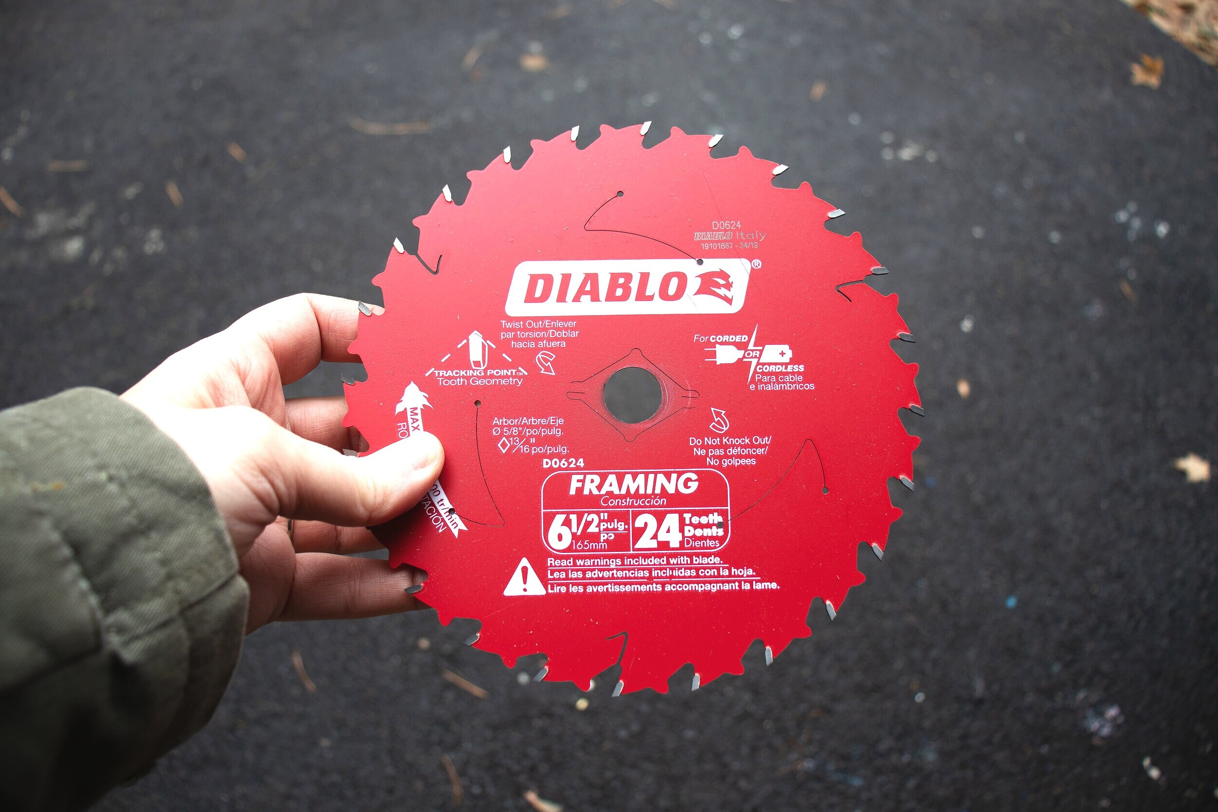 8 1/4" 40 Tooth 25mm ALL Pur Free Post Details about   NEW DIABLO TCT CIRCULAR SAW BLADE 209mm 