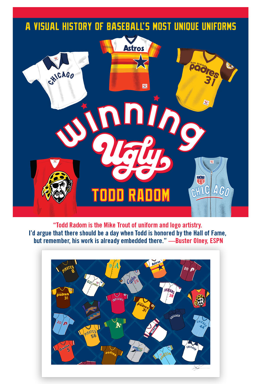 Winning Ugly—Signed Paperback + Print — Todd Radom Design