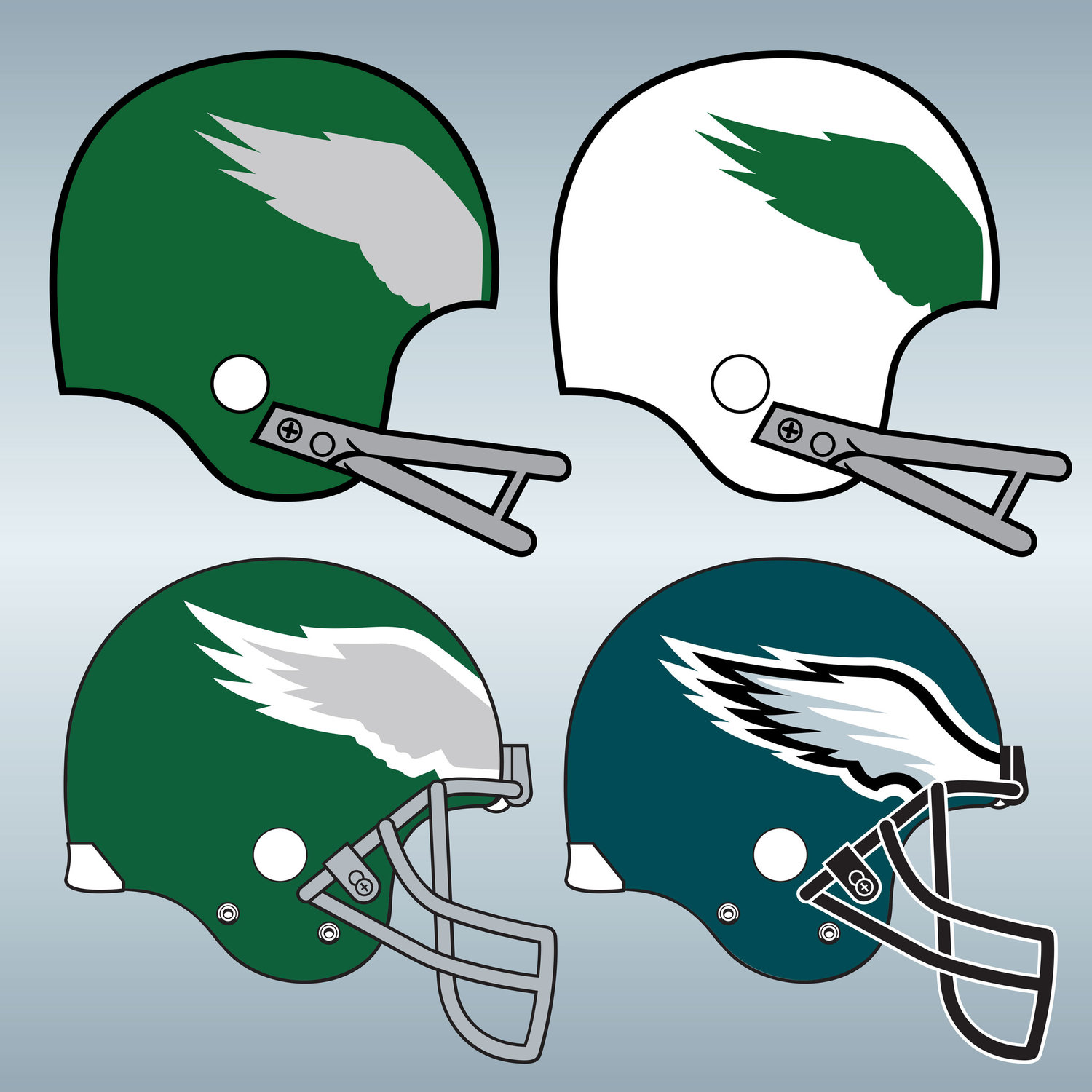 new philadelphia eagles helmet