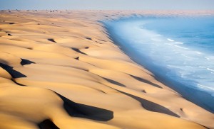 Namib dunes aerial