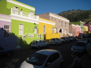 Colorful Cape Malay architecture in Bo Kaap