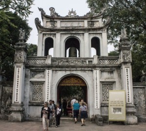 Temple of Literature gate