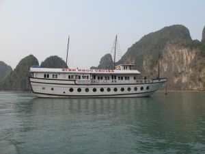 Our Halong home (photo by Maia Coen).