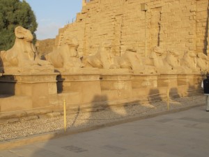 Avenue of the sphinxes
