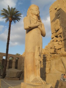 Karnak statue