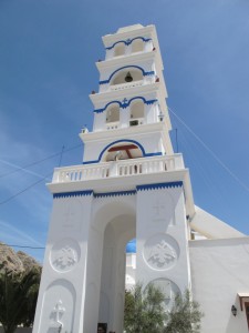 Perissa bell tower