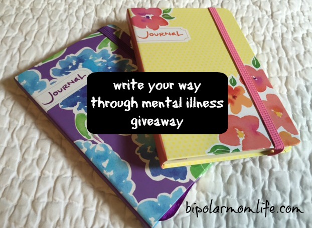 journal giveaway bipolar mom life