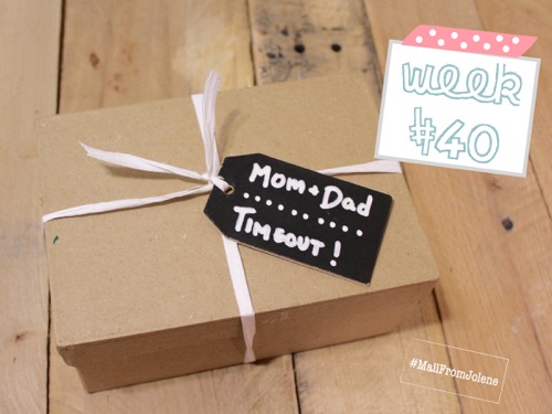 52 Weeks of Mail: Week 40 | New Baby Family Package 4 Mom and Dad Timeout