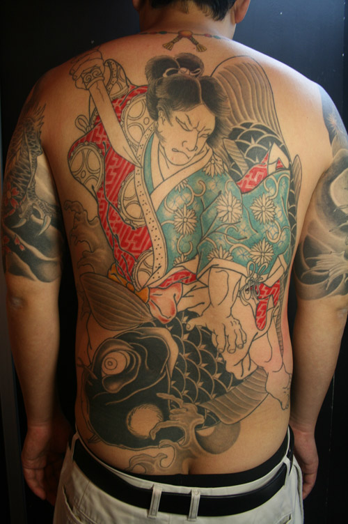 japanese tattoo back piece