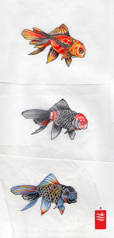 King Yo, Colour Study - Japanese goldfish by Horitama — Yoso Tattoo - Japanese  Tattoo - 刺青 宮崎市