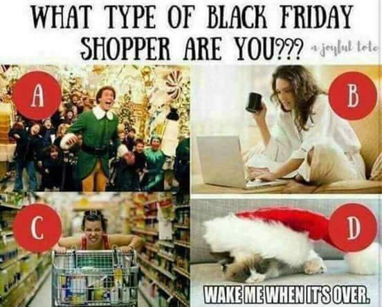 Black Friday Craziness What Type Of Shopper Are You Eco Courier Kw
