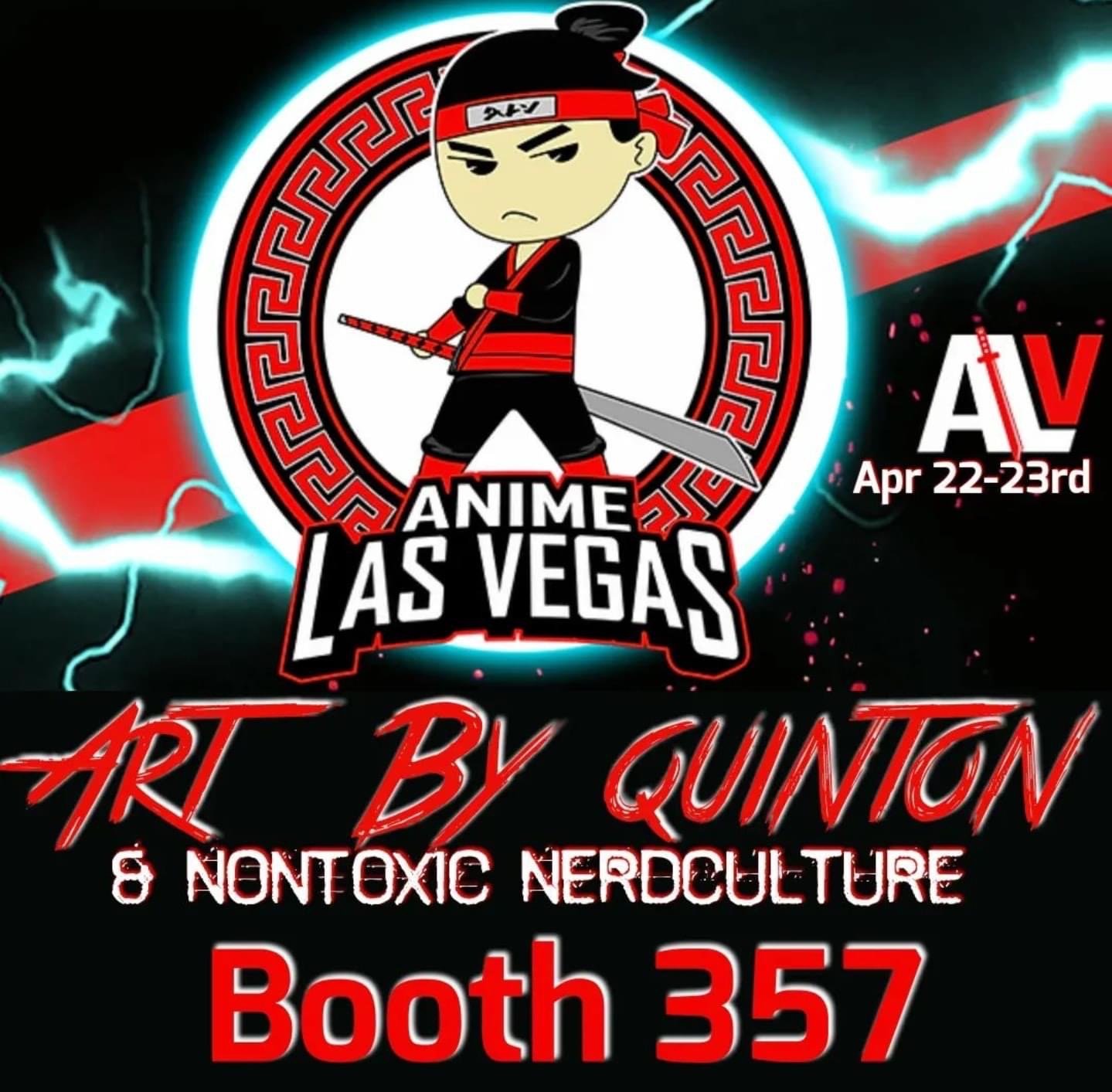 Anime Las Vegas 2023 — Art By Quinton