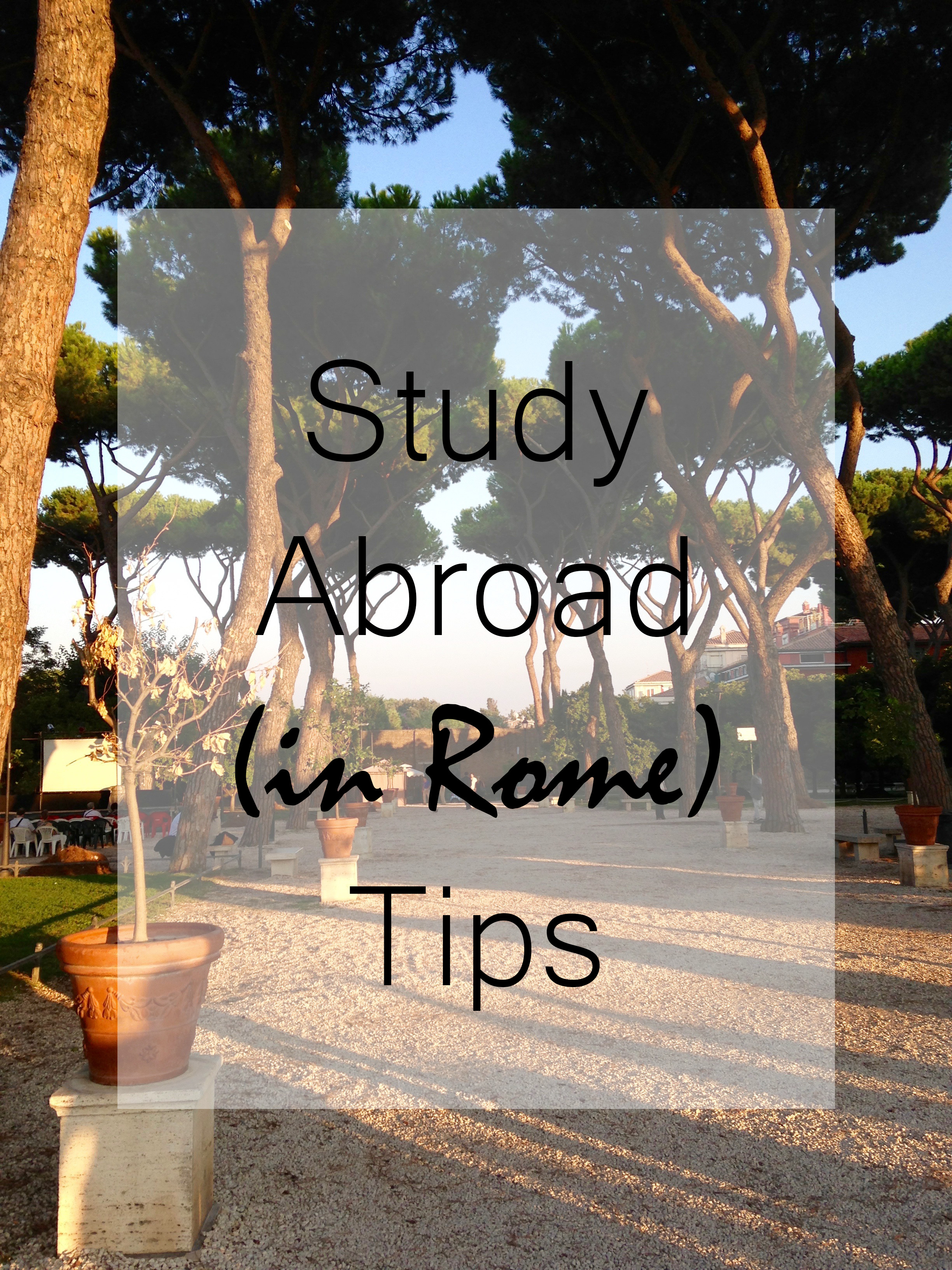 tips study abroad