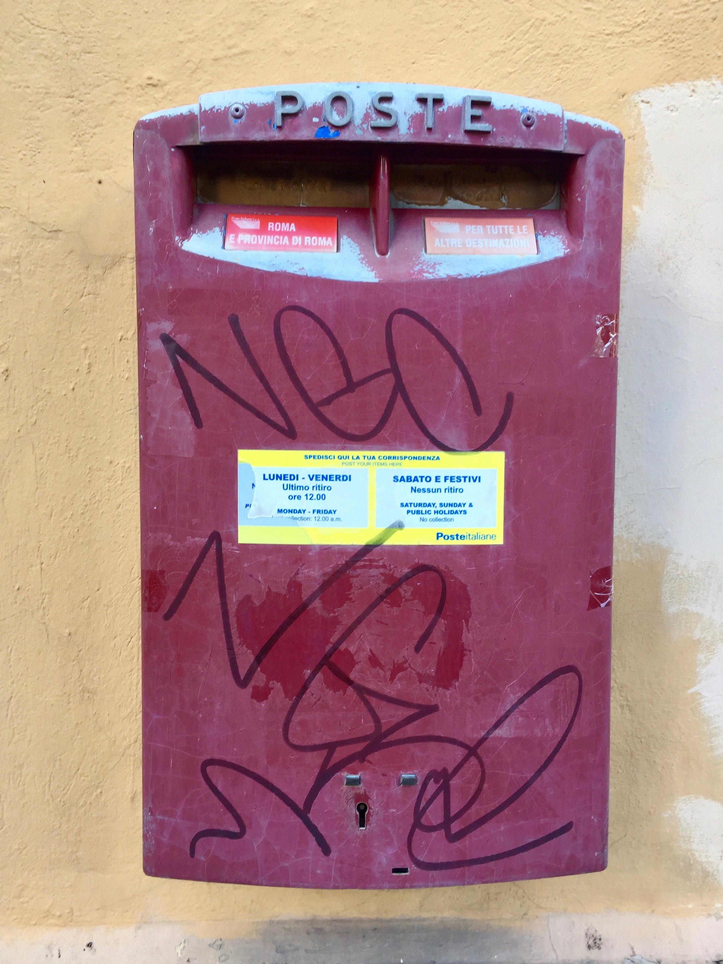 mailbox rome