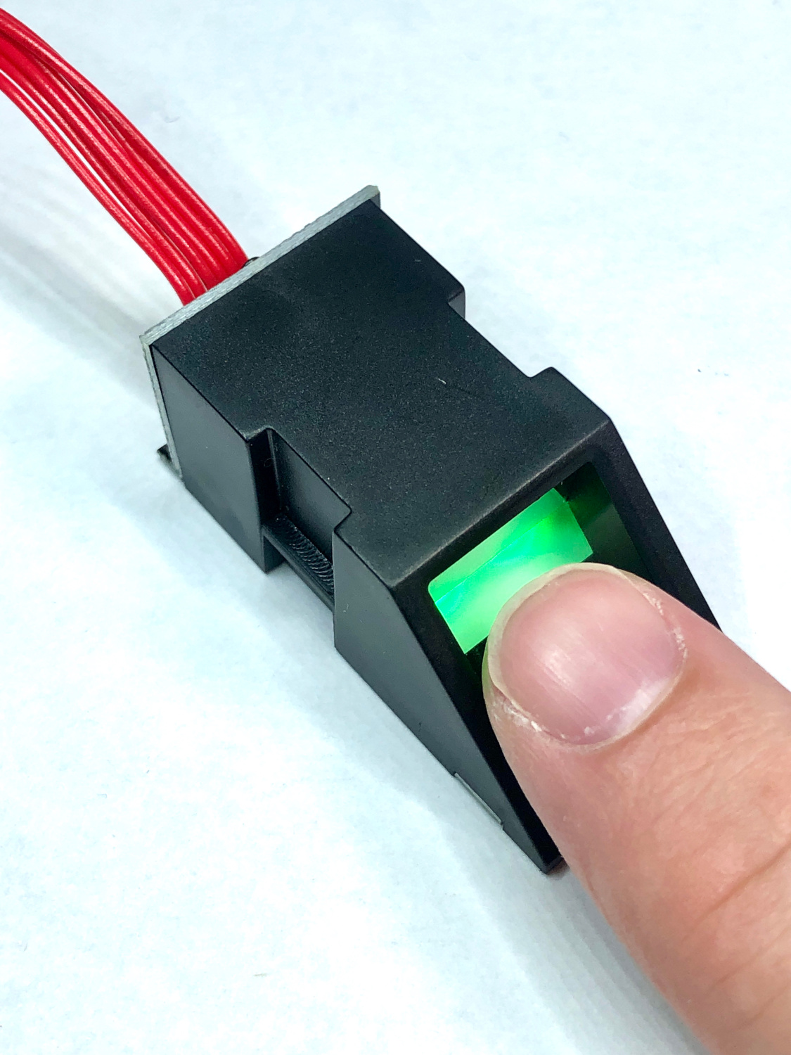 AS608 Optical Fingerprint Reader Sensor Scanner Module Door Lock Access Control Blue Light for Arduino Wishiot
