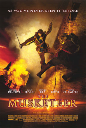 Movie poster for The Musketeer