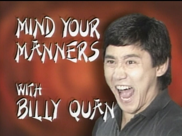 Mind Your Manners with Billy Quan logo