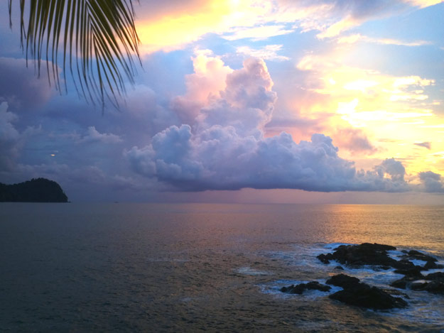 Sunset Ocean View Costa Rica