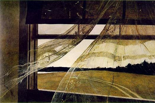 "Wind From the Sea" by Andrew Wyeth