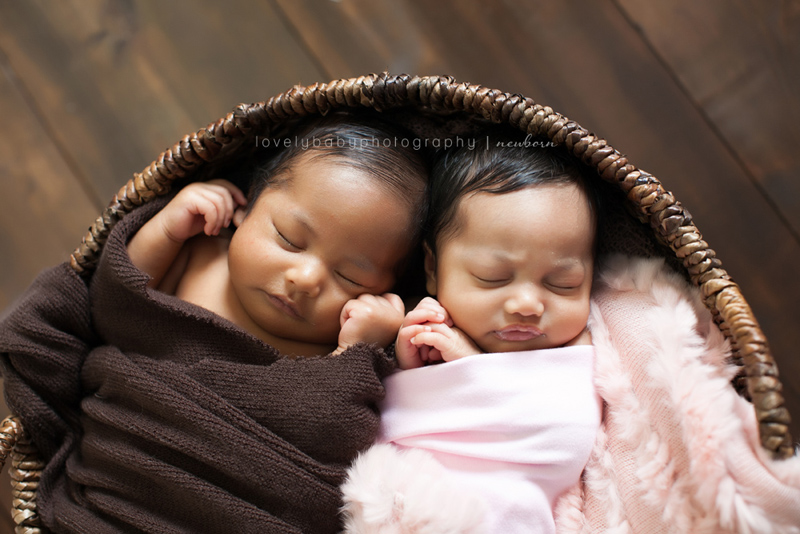 sacramento newborn twin photographer