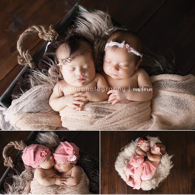 01 newborn twin girl photography sacramento