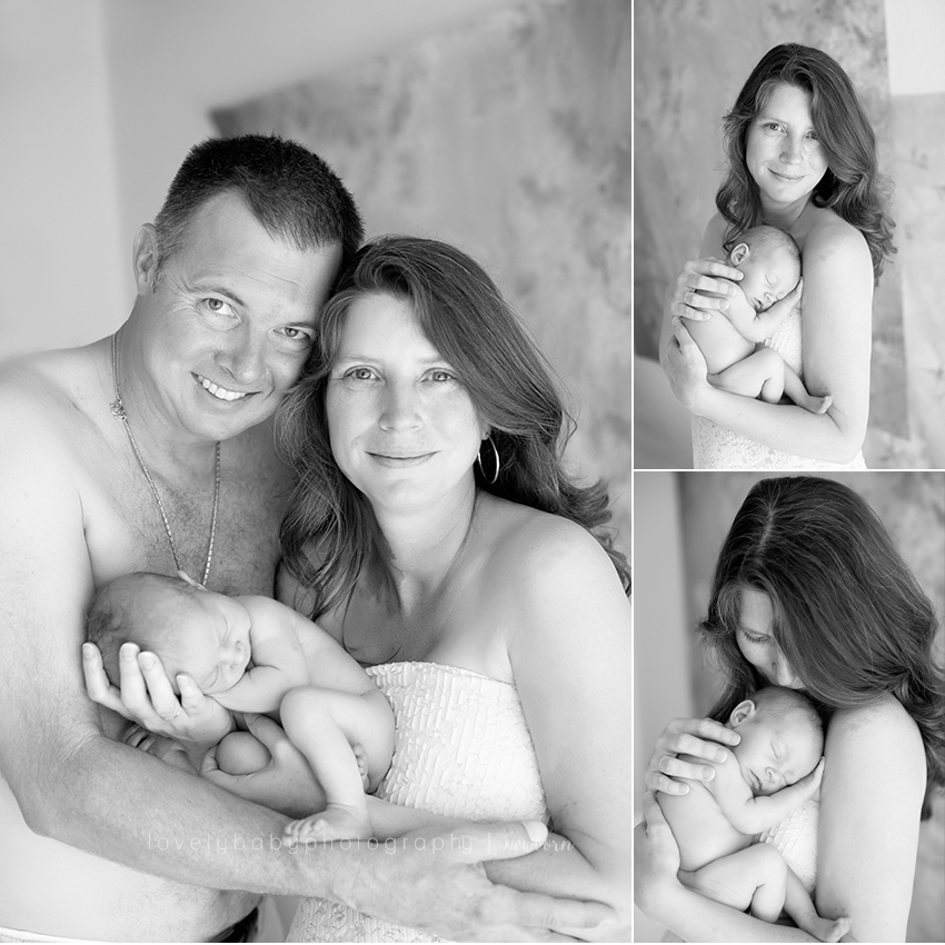 05 fair oaks newborn baby and parents studio photographer