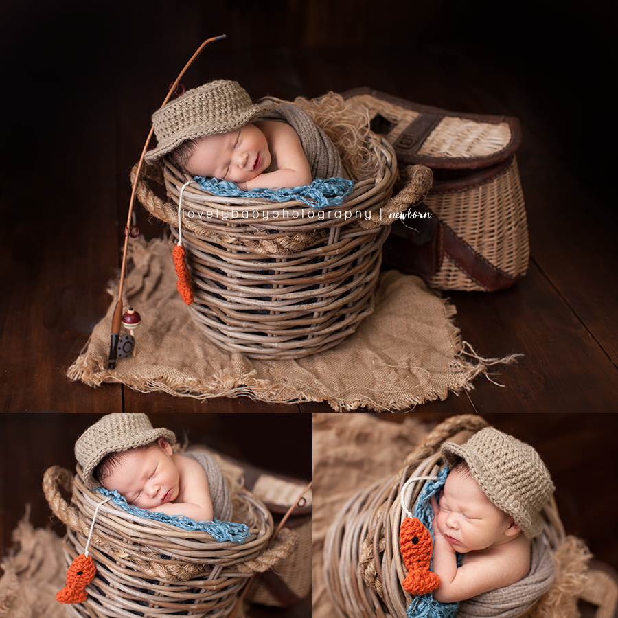 fishing newborn — Blog — Lovely Baby Photography - Maternity & Newborn  Portrait Studio San Diego Newborn Photographer