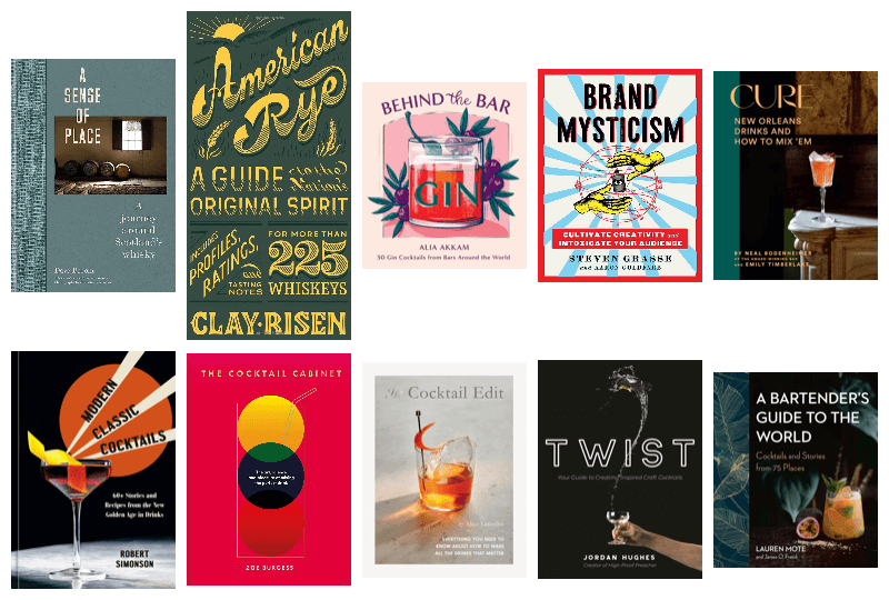 10 Top New Cocktail & Spirits Books of Winter 2022