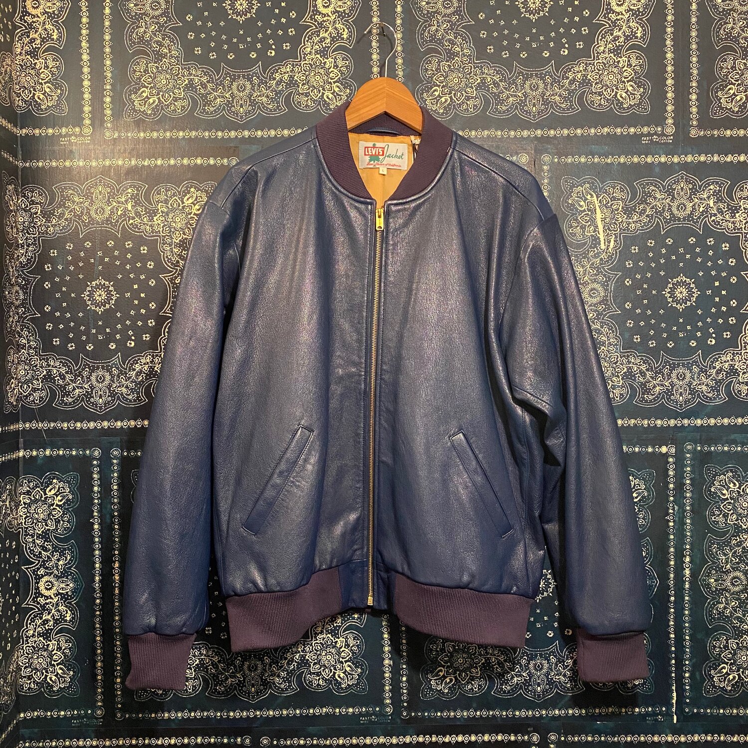 Leather Sleeve Bomber Jacket – Labrum London