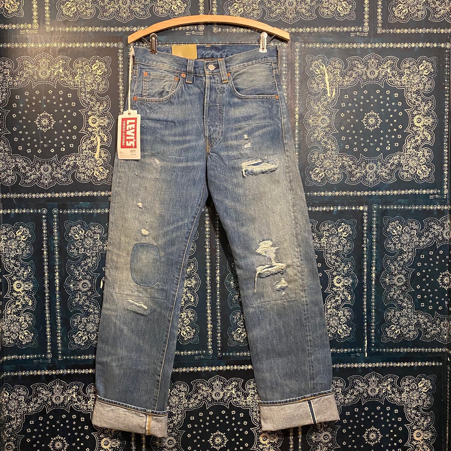 lammelse garage Bred vifte LVC Cone Denim 1947 501 // size 28 x 32 — Mello and Sons