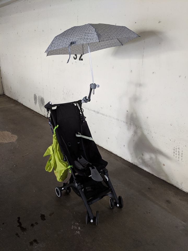 stroller canopy extension