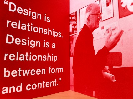 Design is Relationships. Design is a relationship betwen form and content.